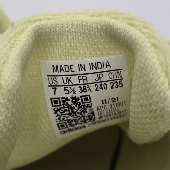 Adidas Stan Smith Always Original Yellow Floral Sneakers Women’s Sz 7 - Picture 15 of 16